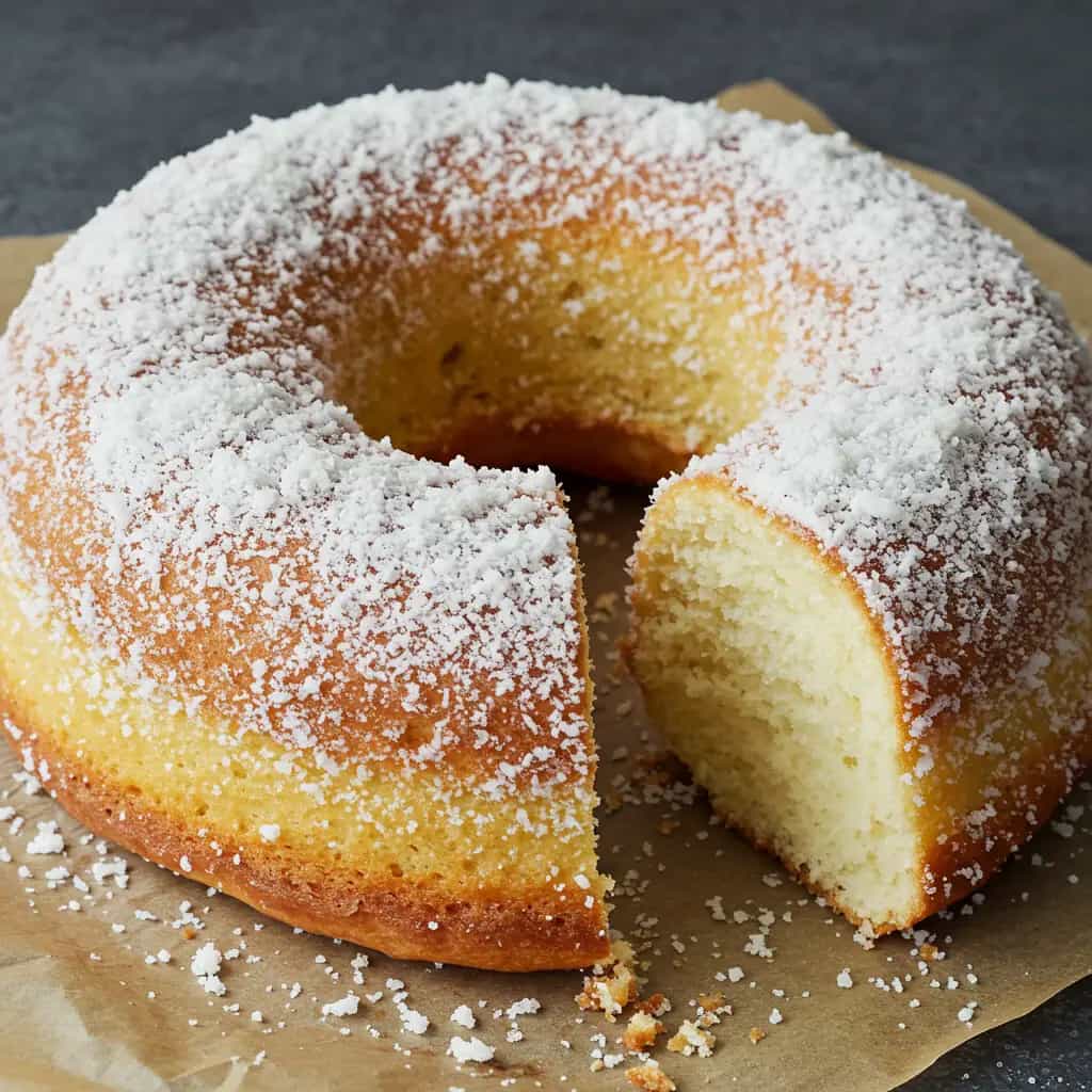 Bolo gelado de liquidificador