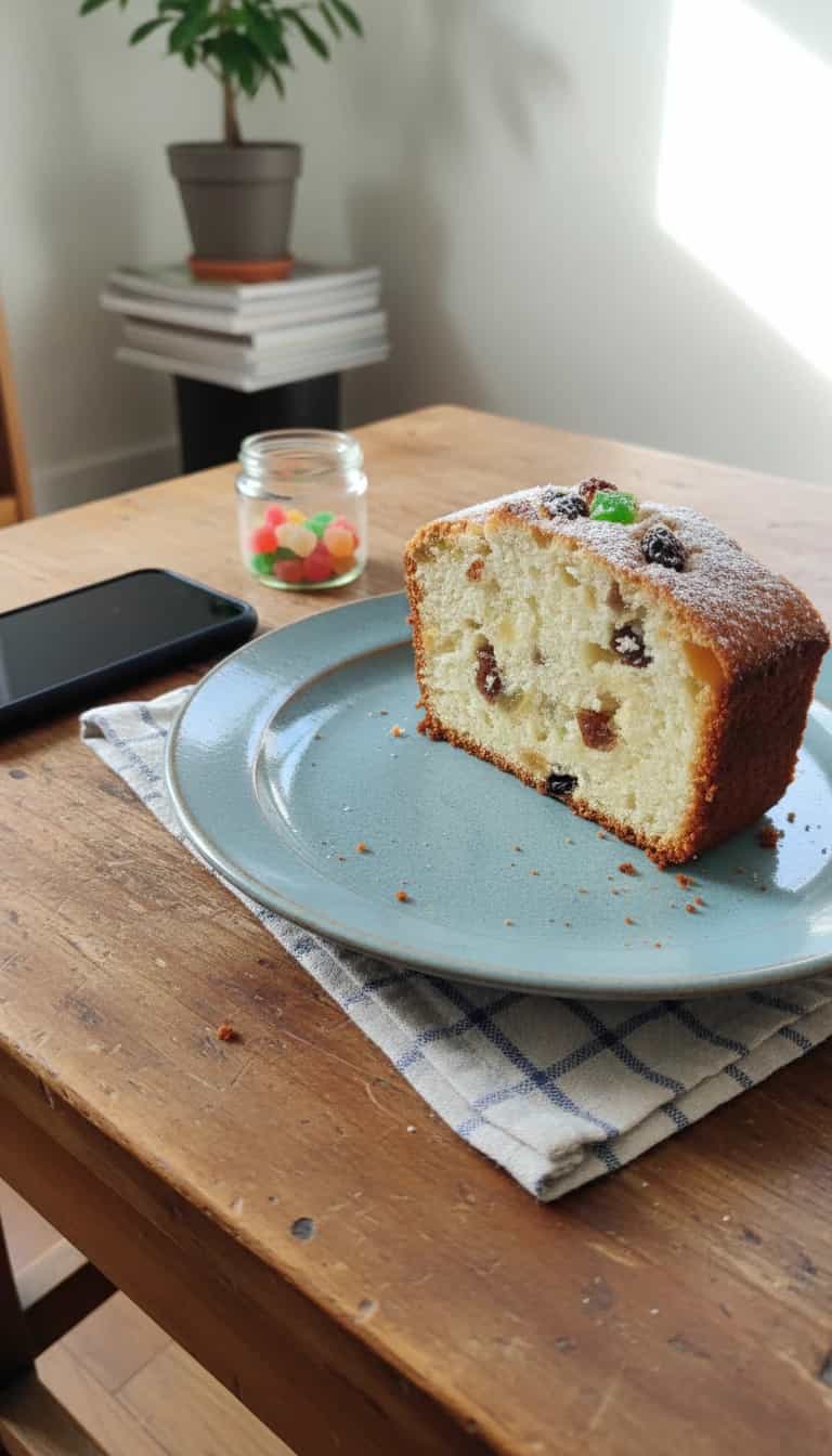 Foto deliciosa de Bolo Inglês de Natal pronta para servir - Bolos & Cupcakes