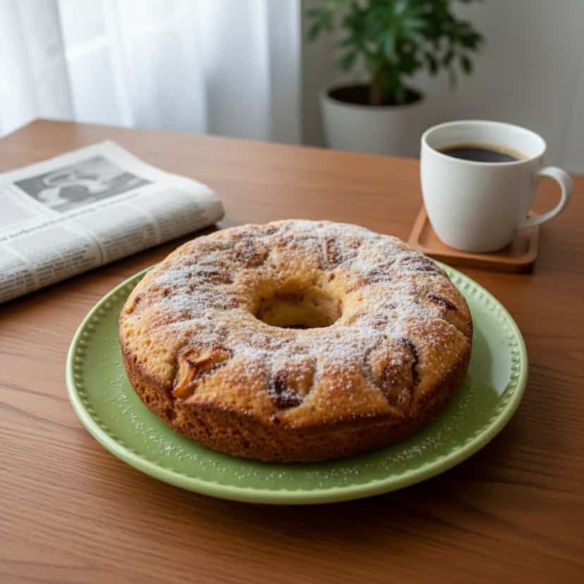 Foto deliciosa de Bolo Integral de Banana com Aveia pronta para servir - Bolos & Cupcakes