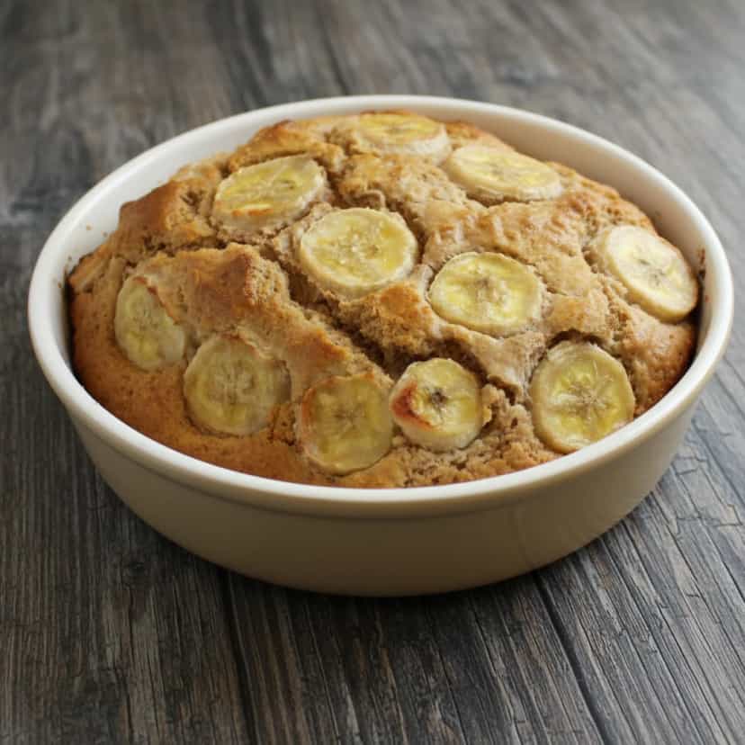 Foto deliciosa de Bolo Integral de Banana com Granola pronta para servir - Bolos & Cupcakes