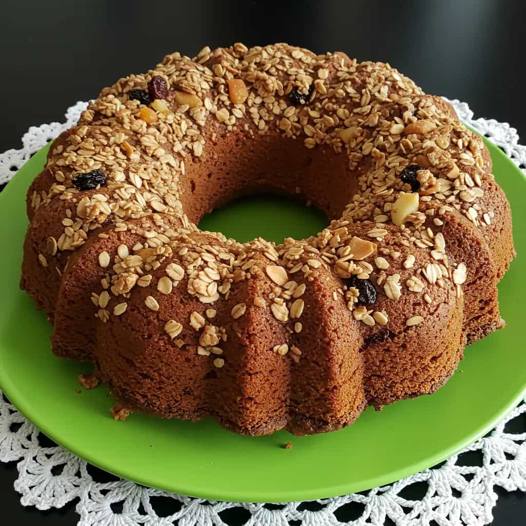 Bolo Integral de Laranja e Maçã