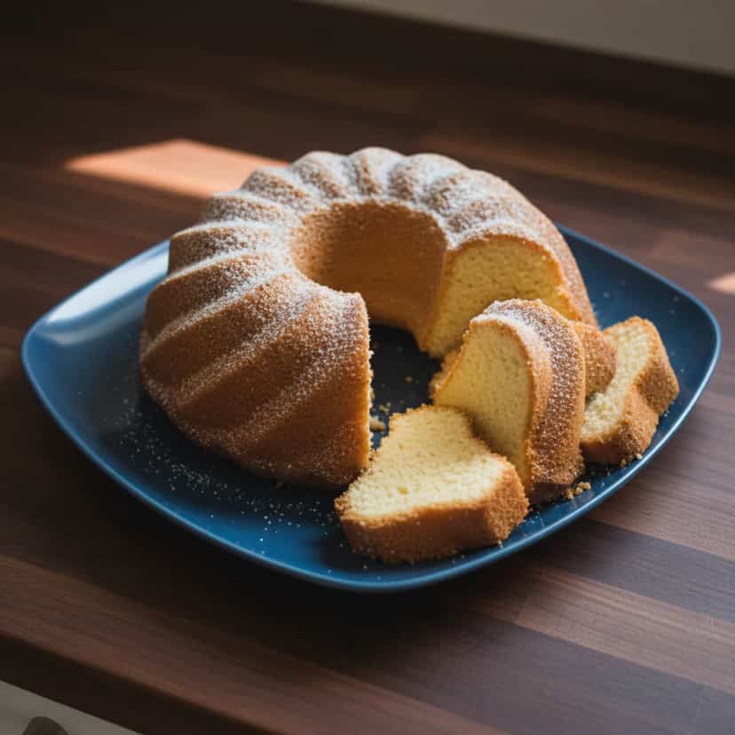 Foto deliciosa de Bolo Macio de Araruta pronta para servir - Bolos & Cupcakes