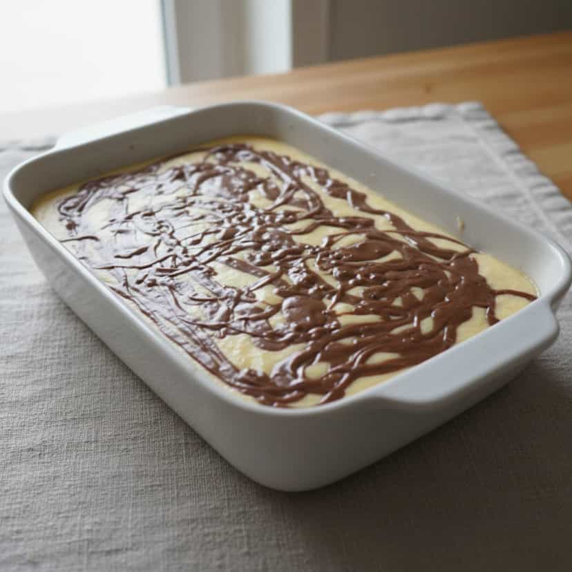 Foto deliciosa de Bolo mármore delicioso e fácil pronta para servir - Bolos & Cupcakes