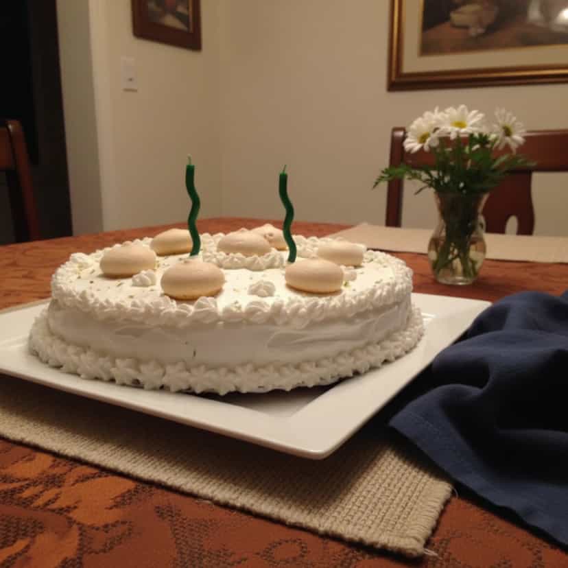 Foto deliciosa de Bolo Merengue de Limão pronta para servir - Bolos & Cupcakes