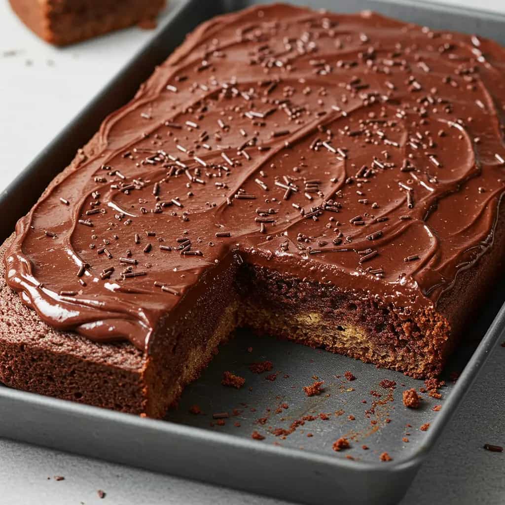 Bolo Mesclado de Chocolate