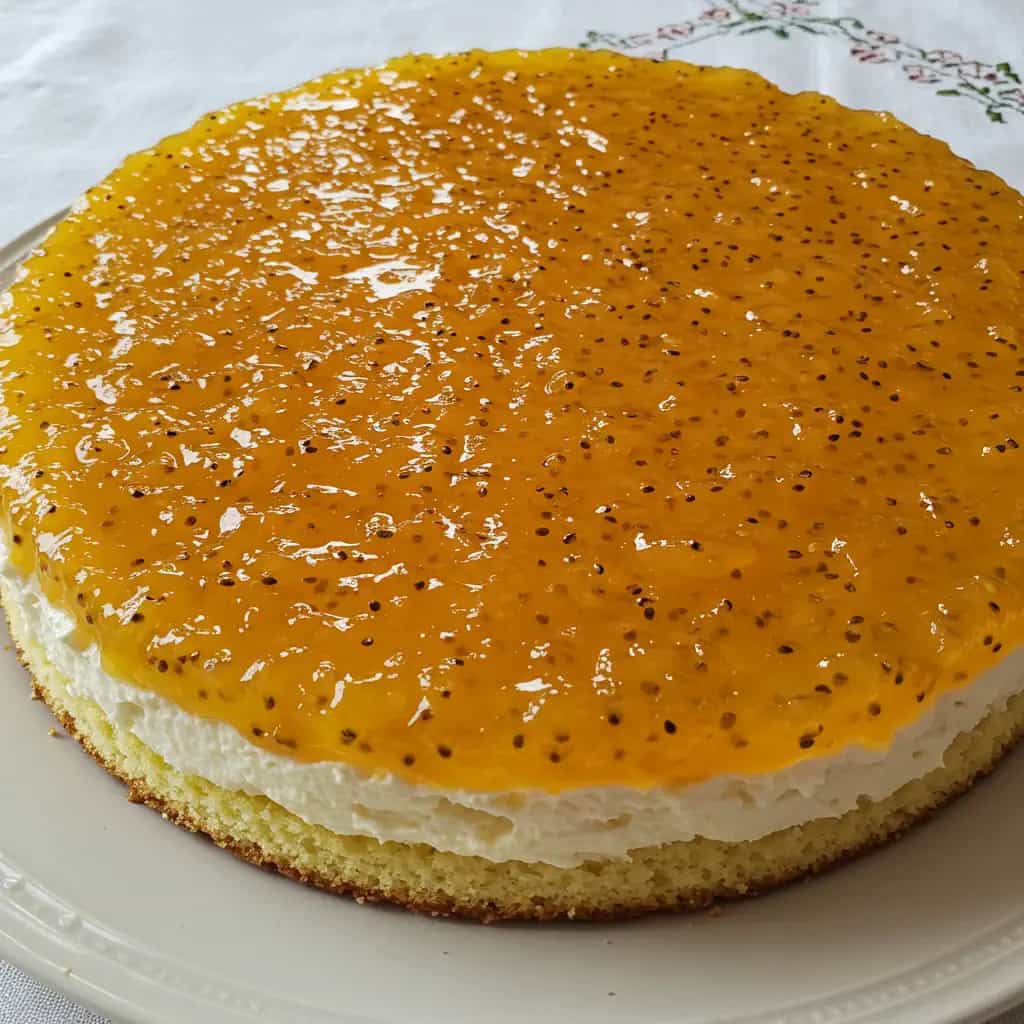 Bolo Mousse de Maracujá