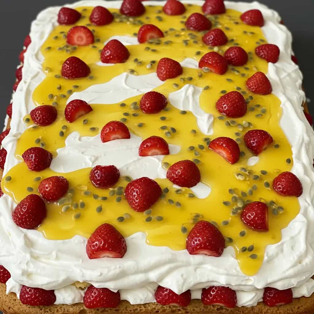 Bolo Mousse de Maracujá