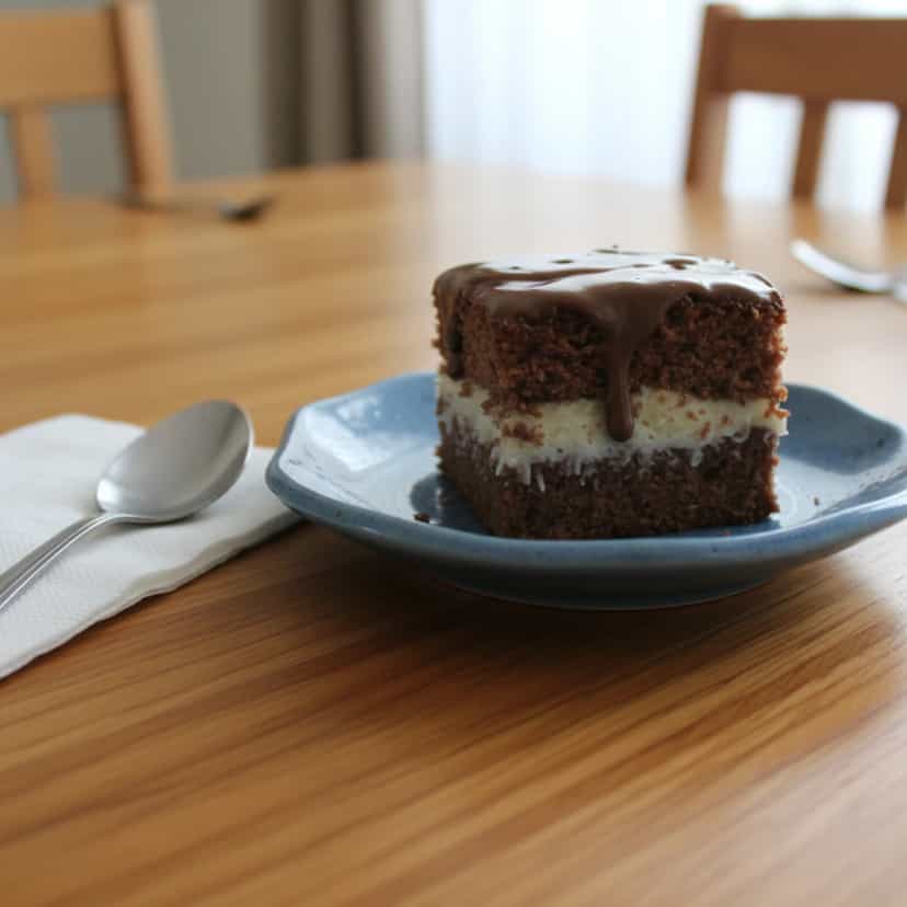 Foto deliciosa de Bolo Prestígio pronta para servir - Bolos & Cupcakes