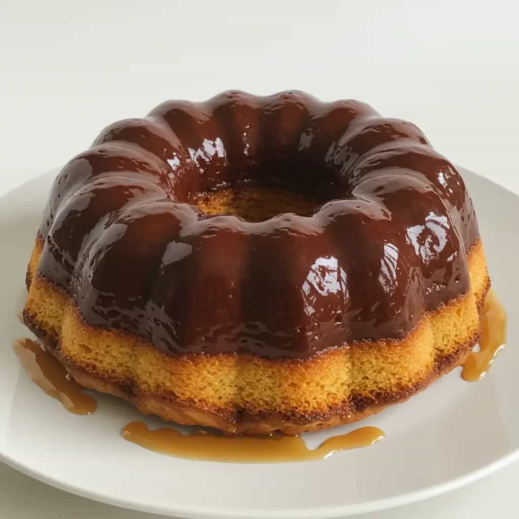 Bolo Pudim de Chocolate