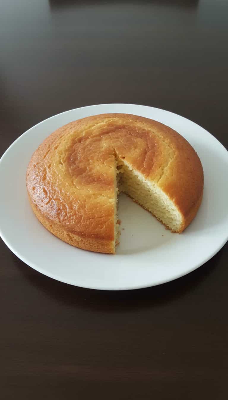 Bolo Pudim de Leite Condensado e Fubá