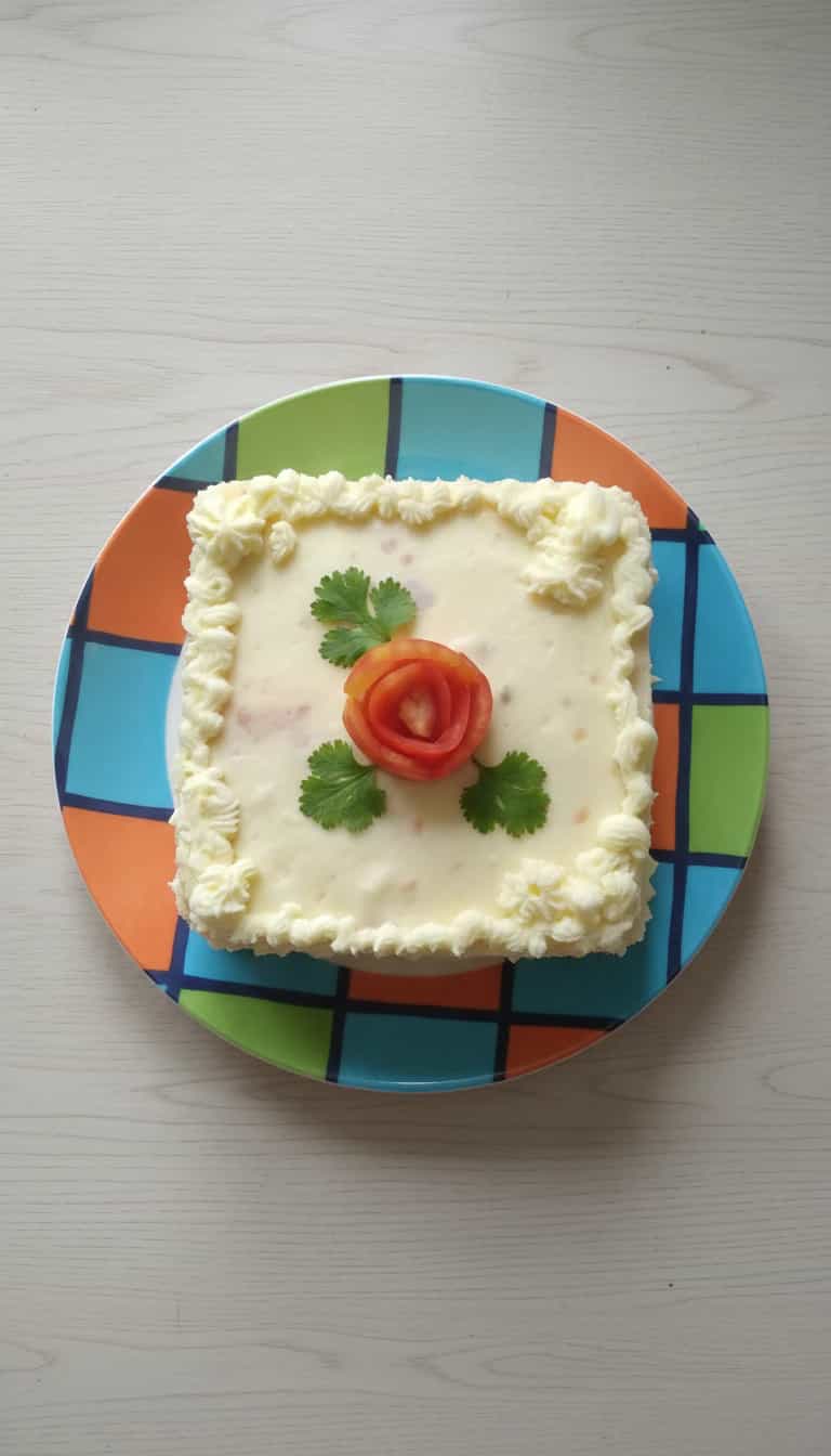 Foto deliciosa de Bolo Salgado de Atum Gelado pronta para servir - Lanches de Padaria