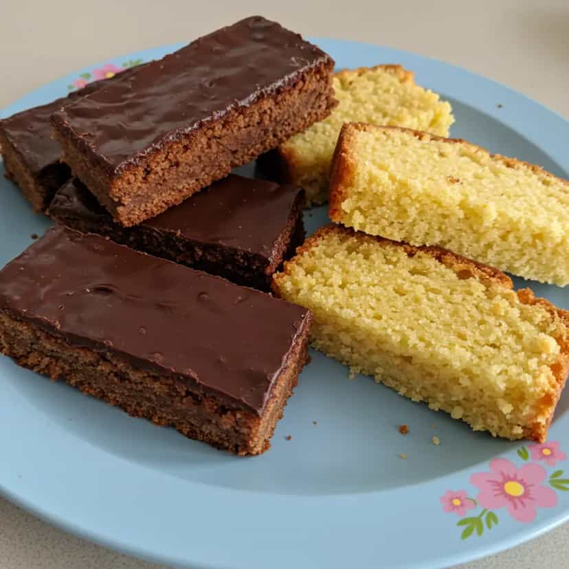 Foto deliciosa de Bolo Simples de Baunilha pronta para servir - Bolos & Cupcakes
