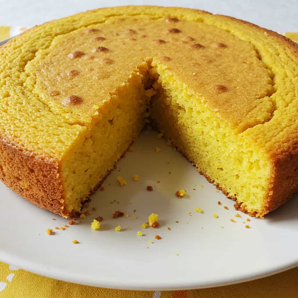 Bolo Simples de Fubá