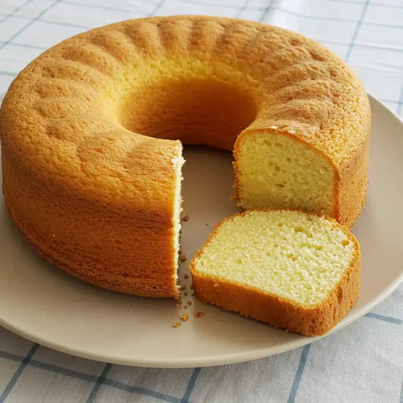 Foto deliciosa de Bolo Simples de Liquidificador pronta para servir - Bolos & Cupcakes