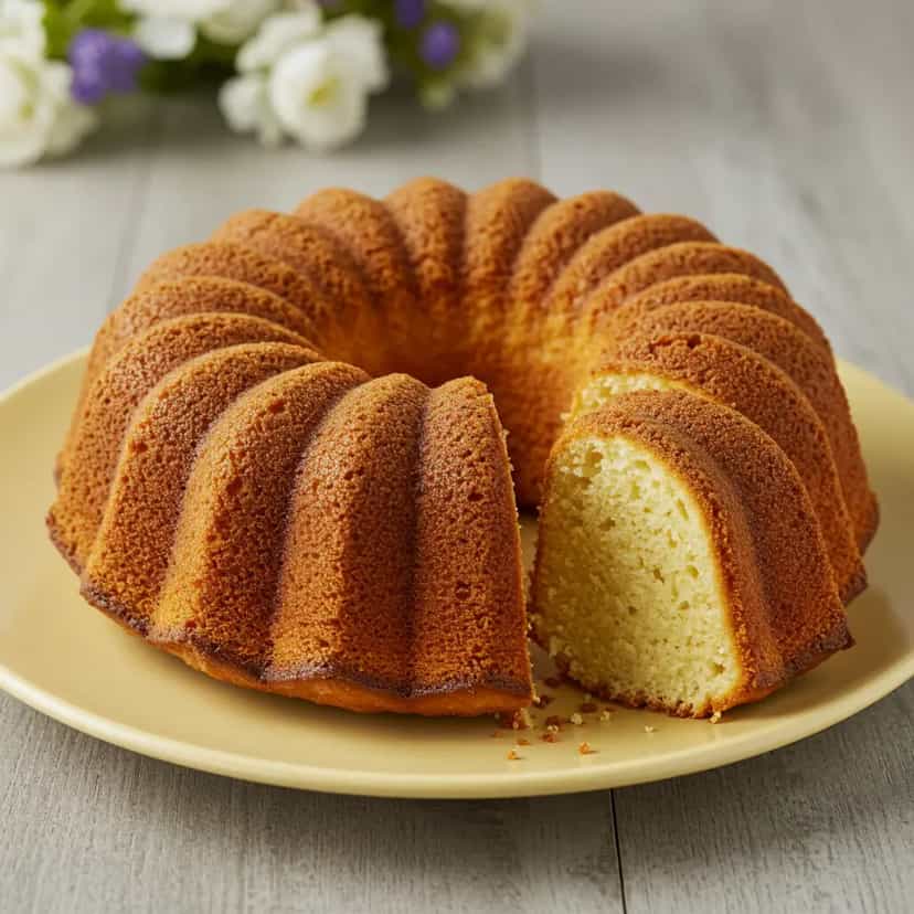 Foto deliciosa de Bolo Simples de Micro-ondas pronta para servir - Bolos & Cupcakes