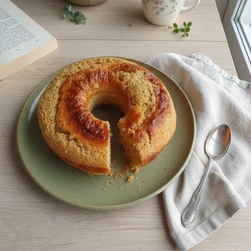 Foto deliciosa de Bolo Vegano de Laranja e Coco pronta para servir - Bolos & Cupcakes