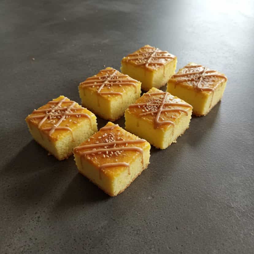 Foto deliciosa de Bombocado Cremoso de Laranja pronta para servir - Bolos & Cupcakes