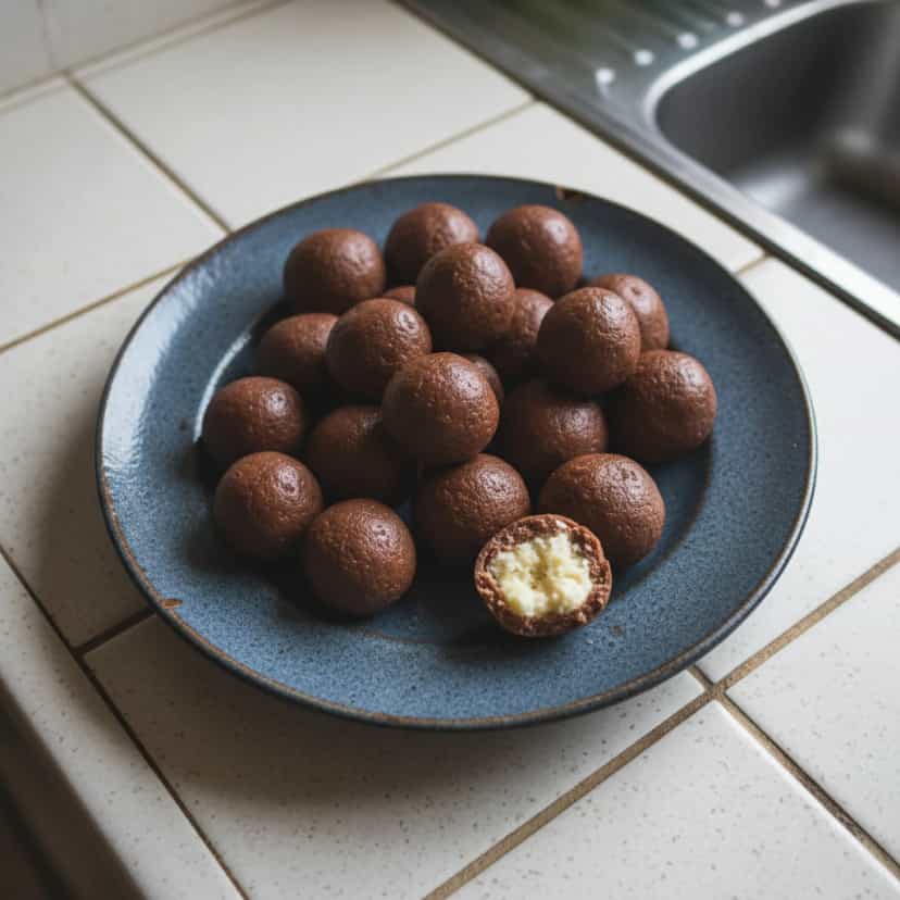 Foto deliciosa de Bombom de Leite em Pó pronta para servir - Outras Receitas