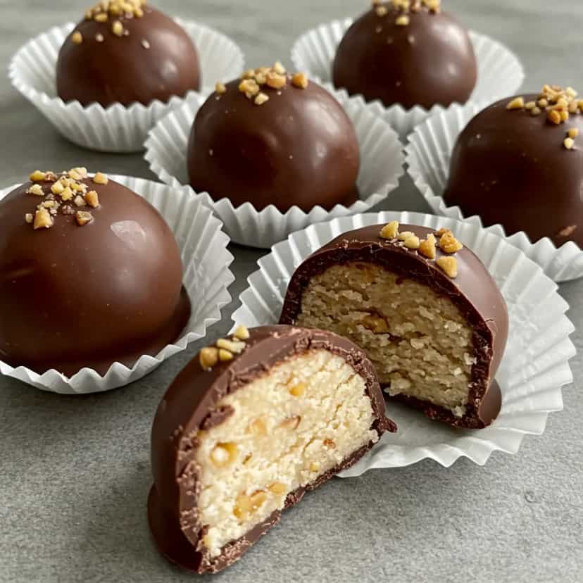 Foto deliciosa de Bombons de Amendoim pronta para servir - Outras Receitas