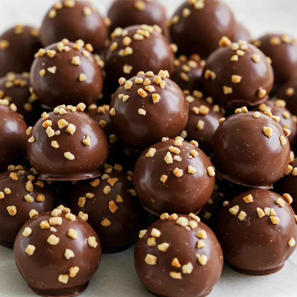Bombons de Caramelo com Amendoim
