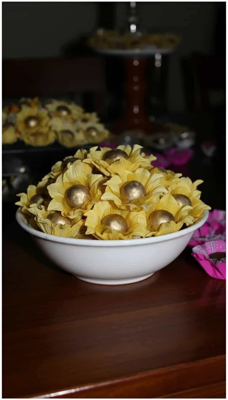 Foto deliciosa de Bombons de Coco e Canela pronta para servir - Outras Receitas