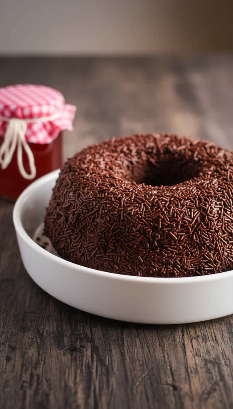Foto deliciosa de Brigadeirão de Chocolate Zero Lactose pronta para servir - Pudins & Cremes