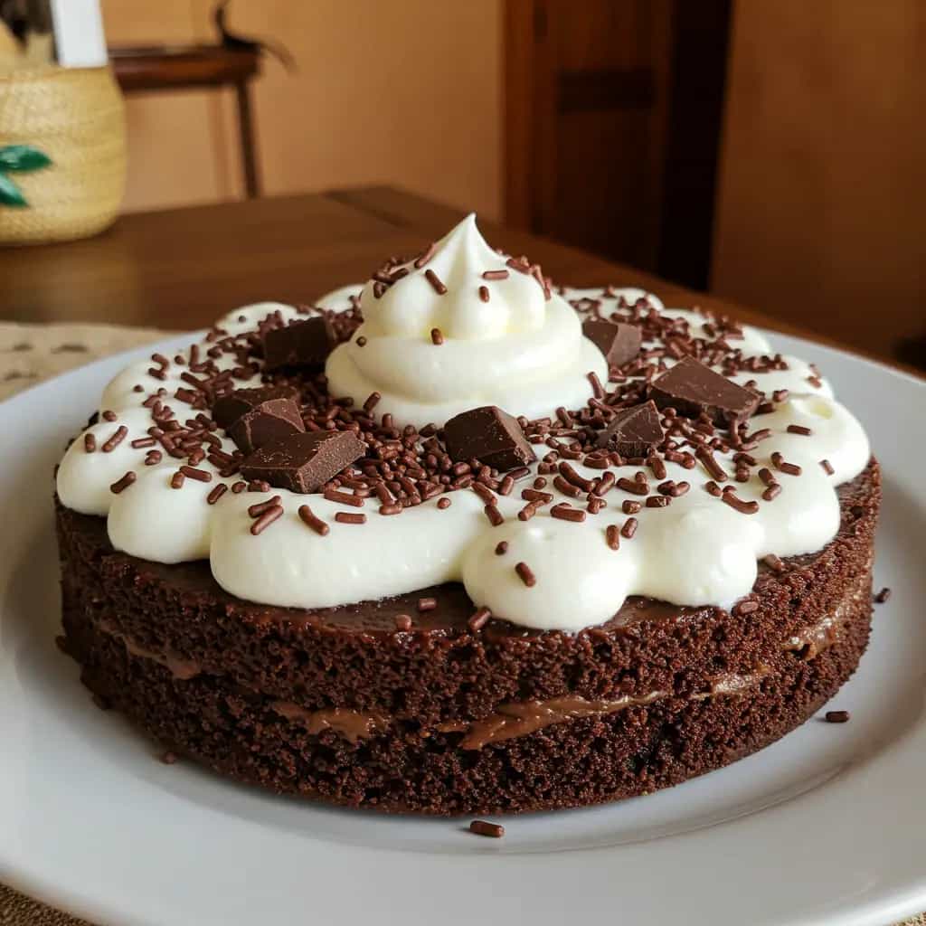 Brigadeirão Decorado Fácil