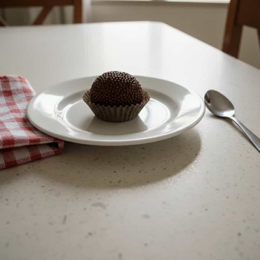 Foto deliciosa de Brigadeiro Cremoso com Licor pronta para servir - Outras Receitas