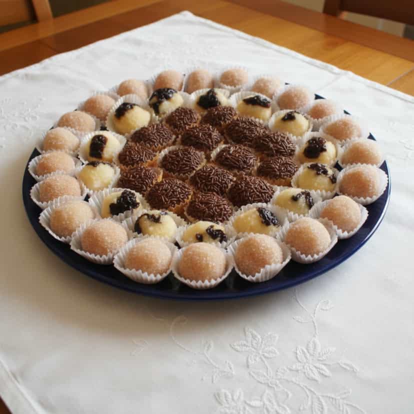 Foto deliciosa de Brigadeiro Cremoso de Abacaxi pronta para servir - Outras Receitas
