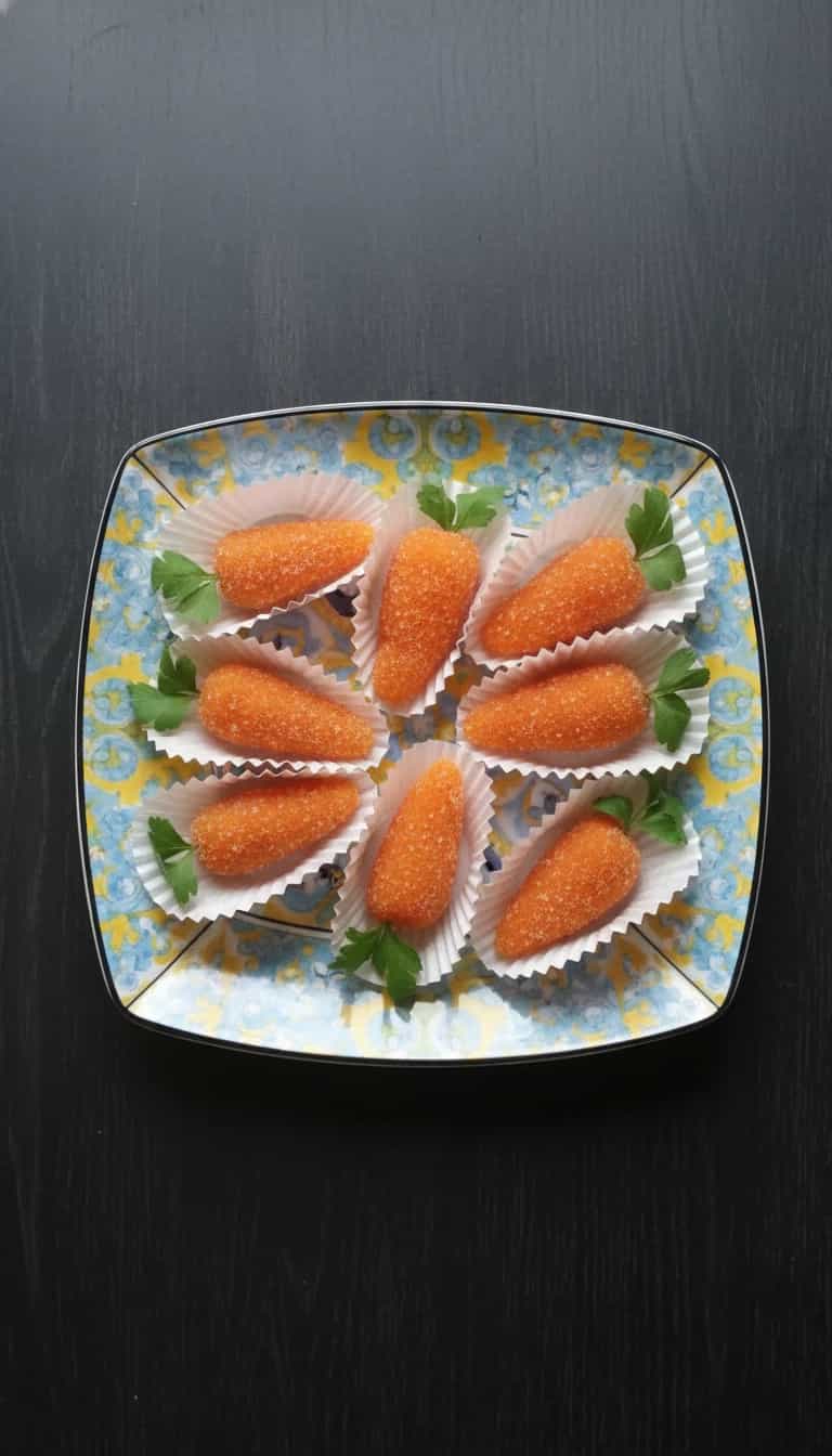 Foto deliciosa de Brigadeiro Cremoso de Cenoura pronta para servir - Outras Receitas