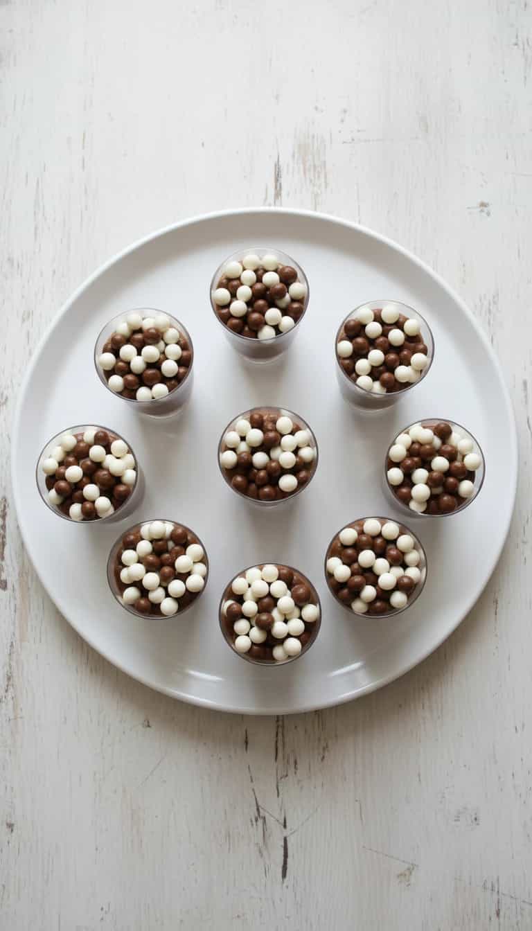 Foto deliciosa de Brigadeiro Cremoso de Microondas pronta para servir - Pudins & Cremes