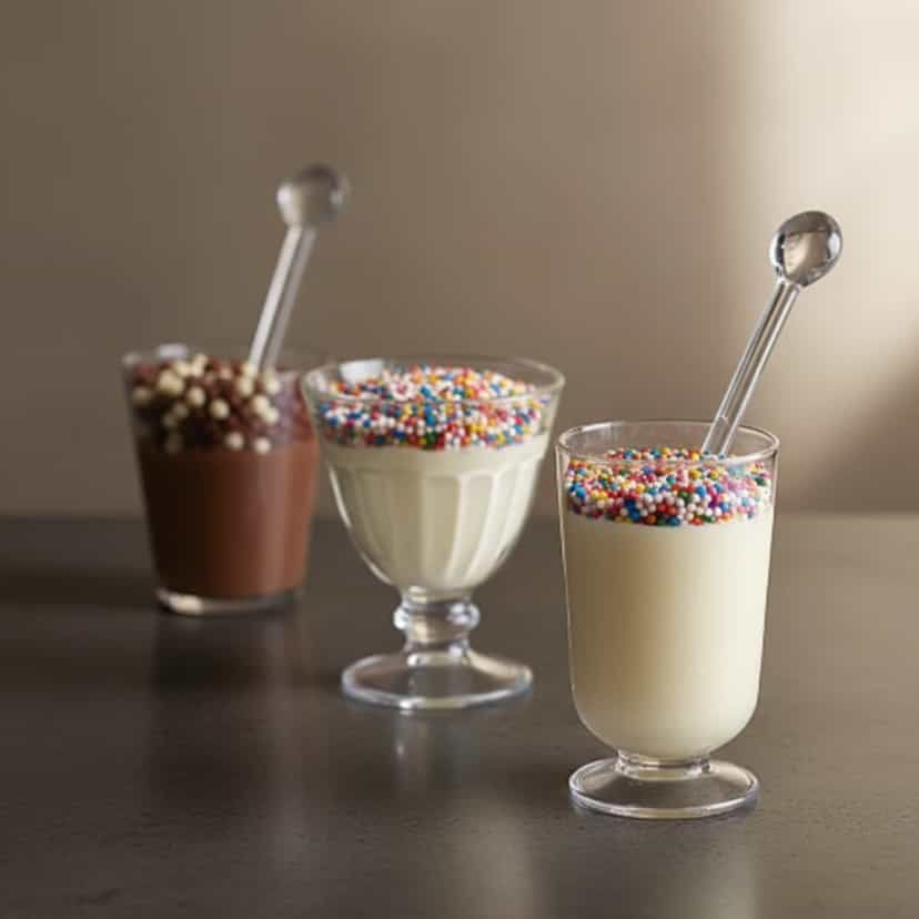 Foto deliciosa de Brigadeiro Cremoso em Copinhos pronta para servir
