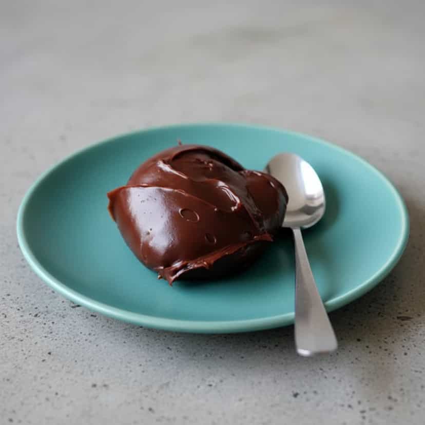 Foto deliciosa de Brigadeiro de Colher Cremoso pronta para servir - Pudins & Cremes