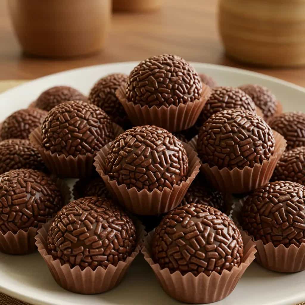 Brigadeiro de creme de leite