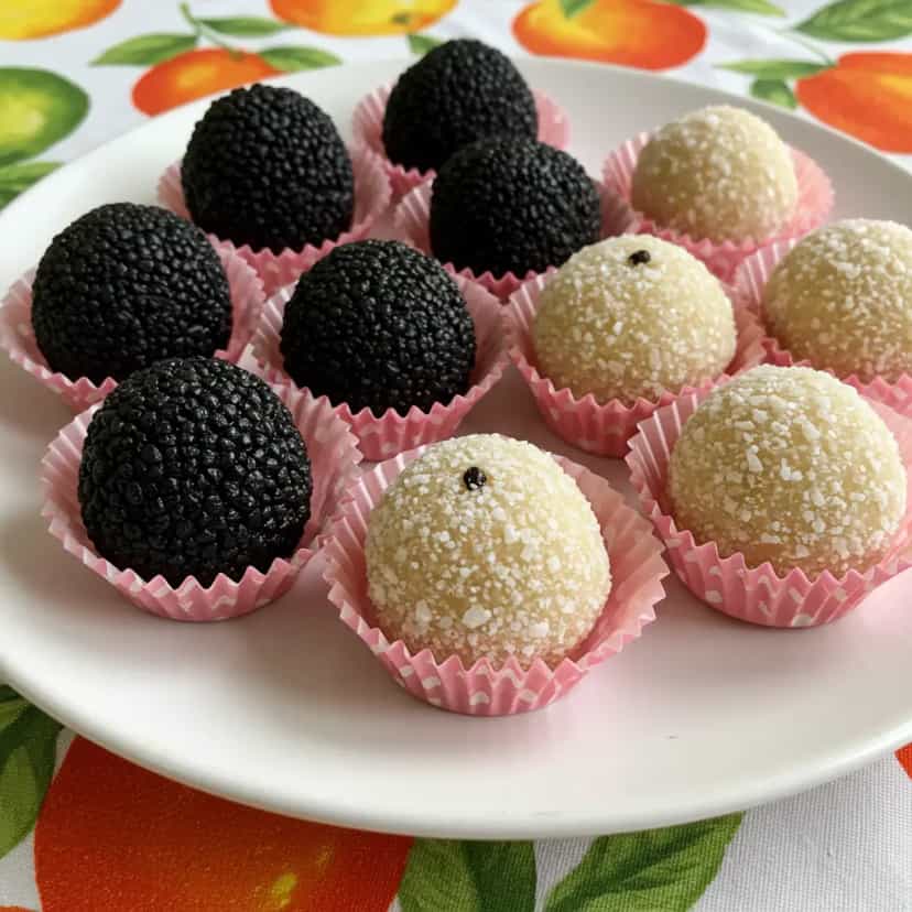 Foto deliciosa de Brigadeiro de Doce de Amendoim pronta para servir - Outras Receitas