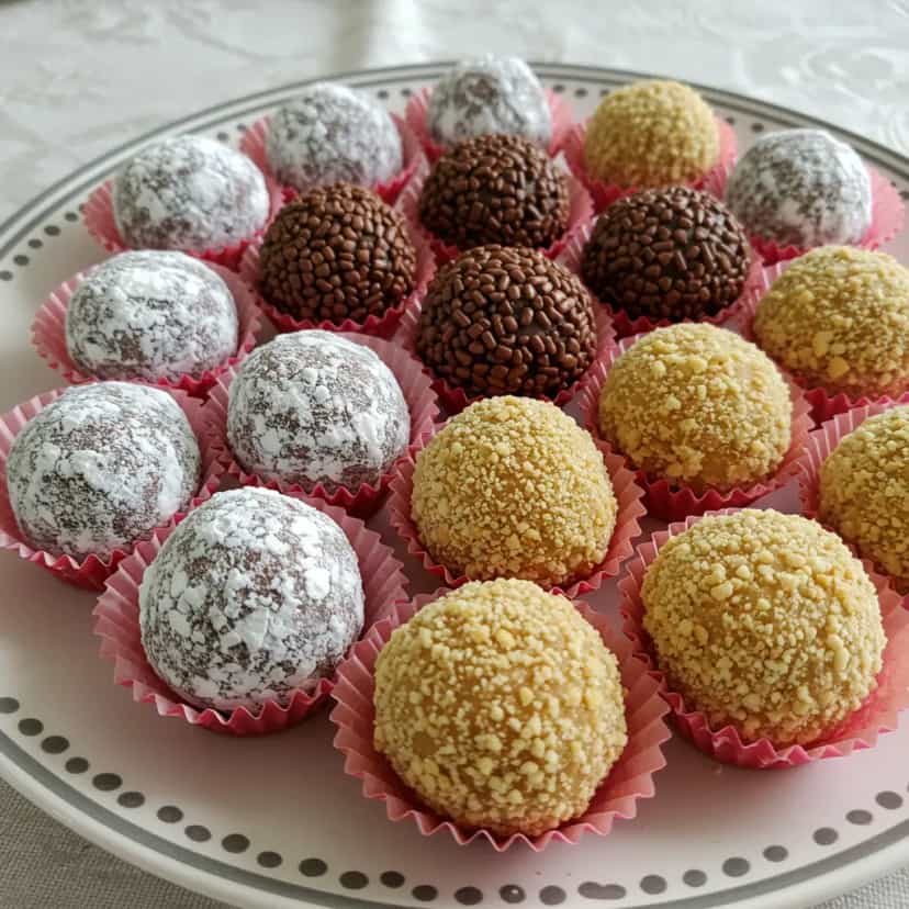Foto deliciosa de Brigadeiro de Opereta pronta para servir - Sem Assar