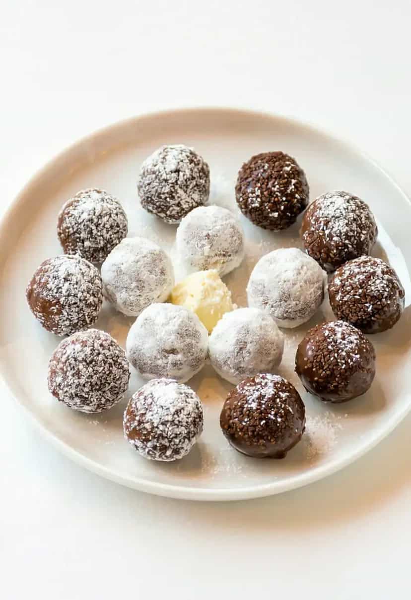Foto deliciosa de Brigadeiro Gourmet de Leite Ninho pronta para servir - Outras Receitas