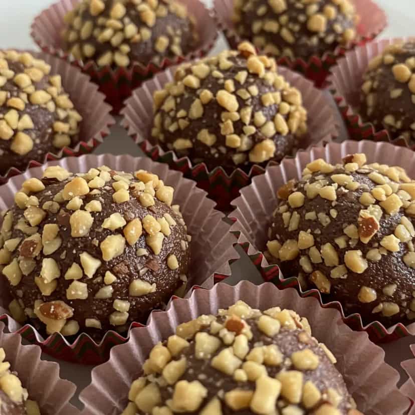 Foto deliciosa de Brigadeiros Gourmet de Nozes pronta para servir - Outras Receitas