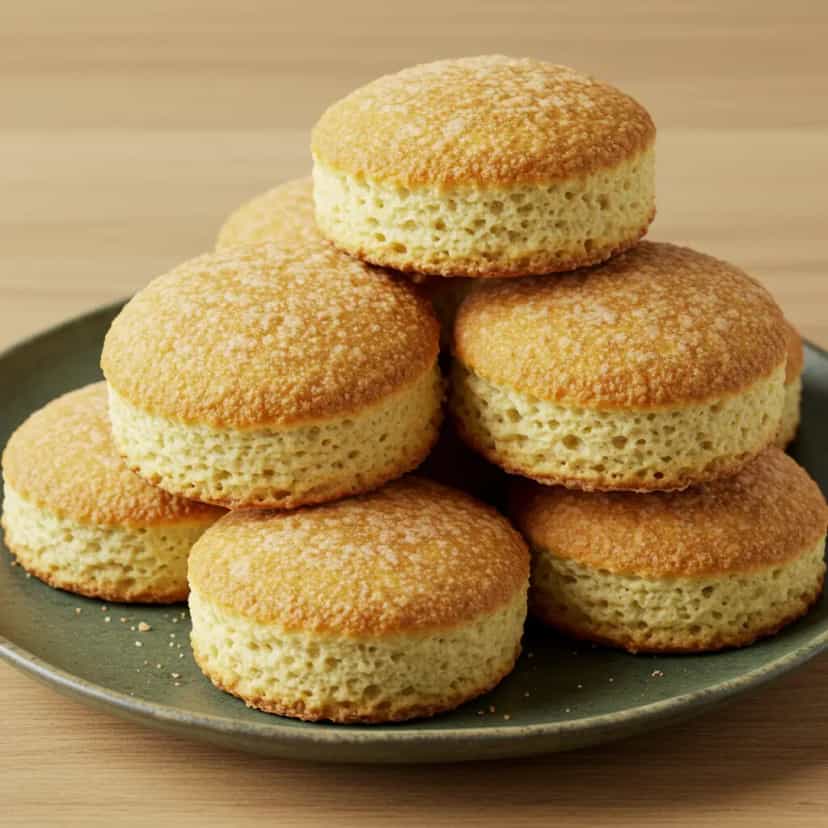 Foto deliciosa de Broa de Fubá e Erva-Doce pronta para servir - Lanches de Padaria
