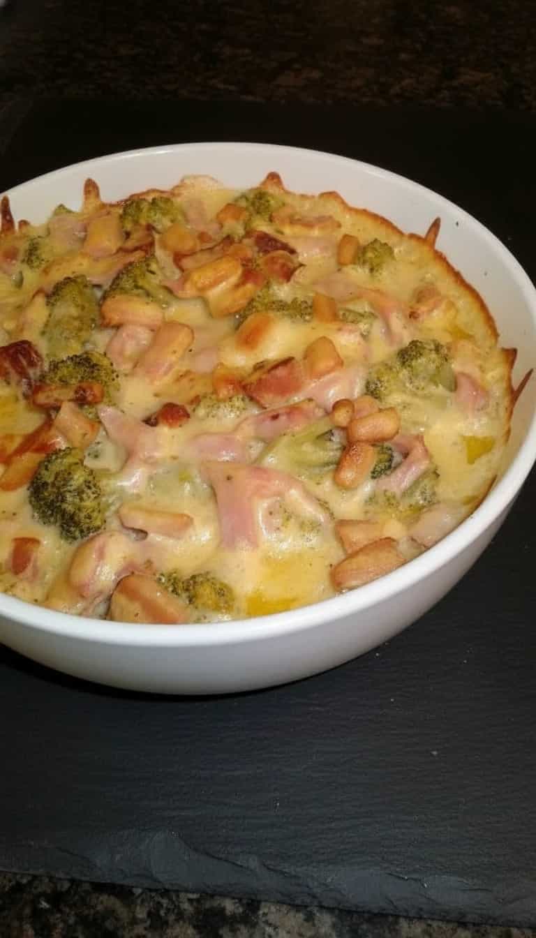 Foto deliciosa de Brócolis Gratinado Cremoso pronta para servir - Almoço & Jantar