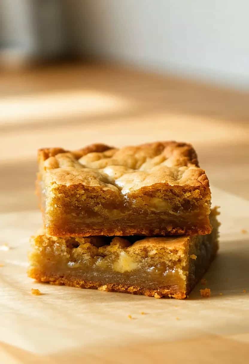 Blondies de Manteiga Melada