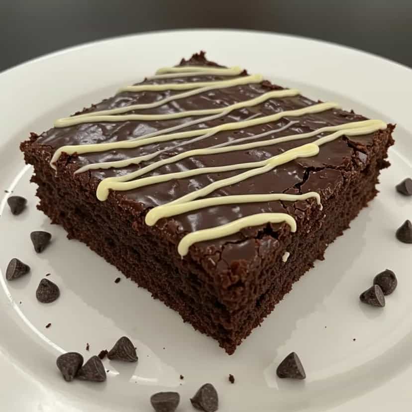 Foto deliciosa de Brownie Carioca pronta para servir - Brownies & Cookies