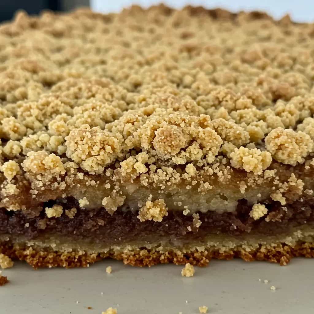 Brownie Crocante com Farofa Doce