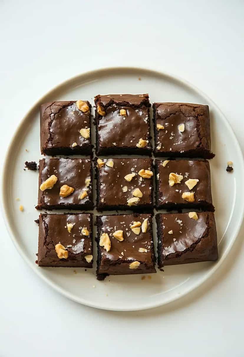 Foto deliciosa de Brownie de Batata Doce Snacks Assados pronta para servir - Snacks Assados