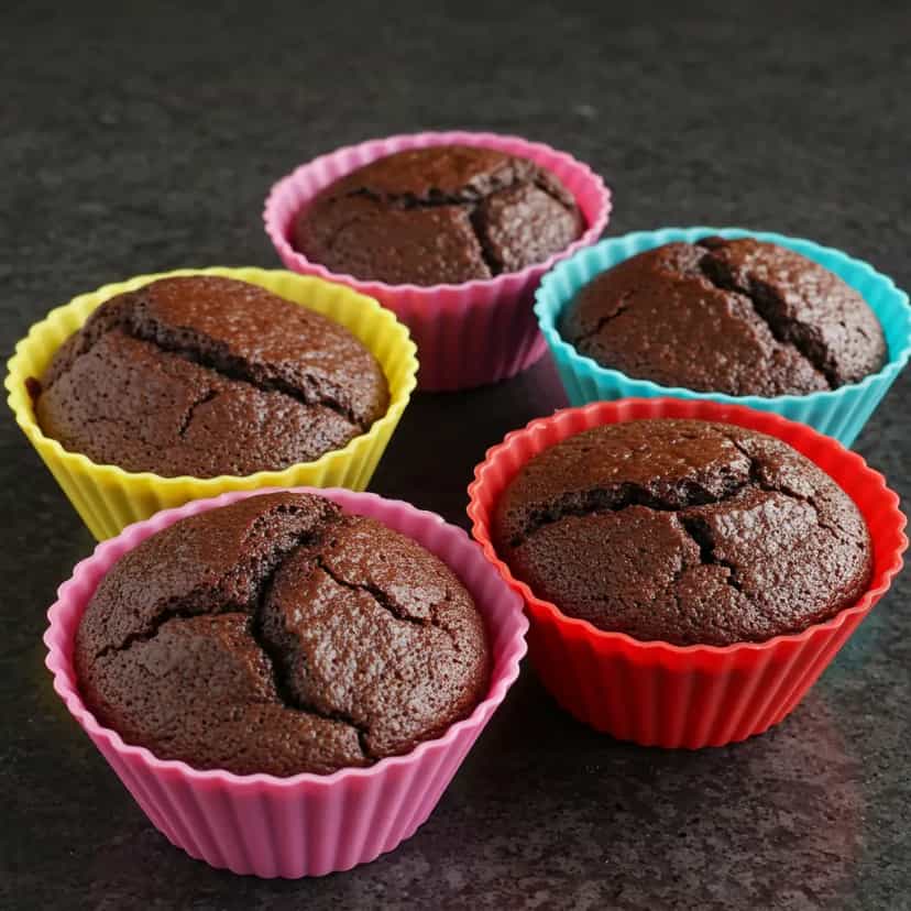 Foto deliciosa de Brownie de Chocolate 60% Cacau pronta para servir - Brownies & Cookies