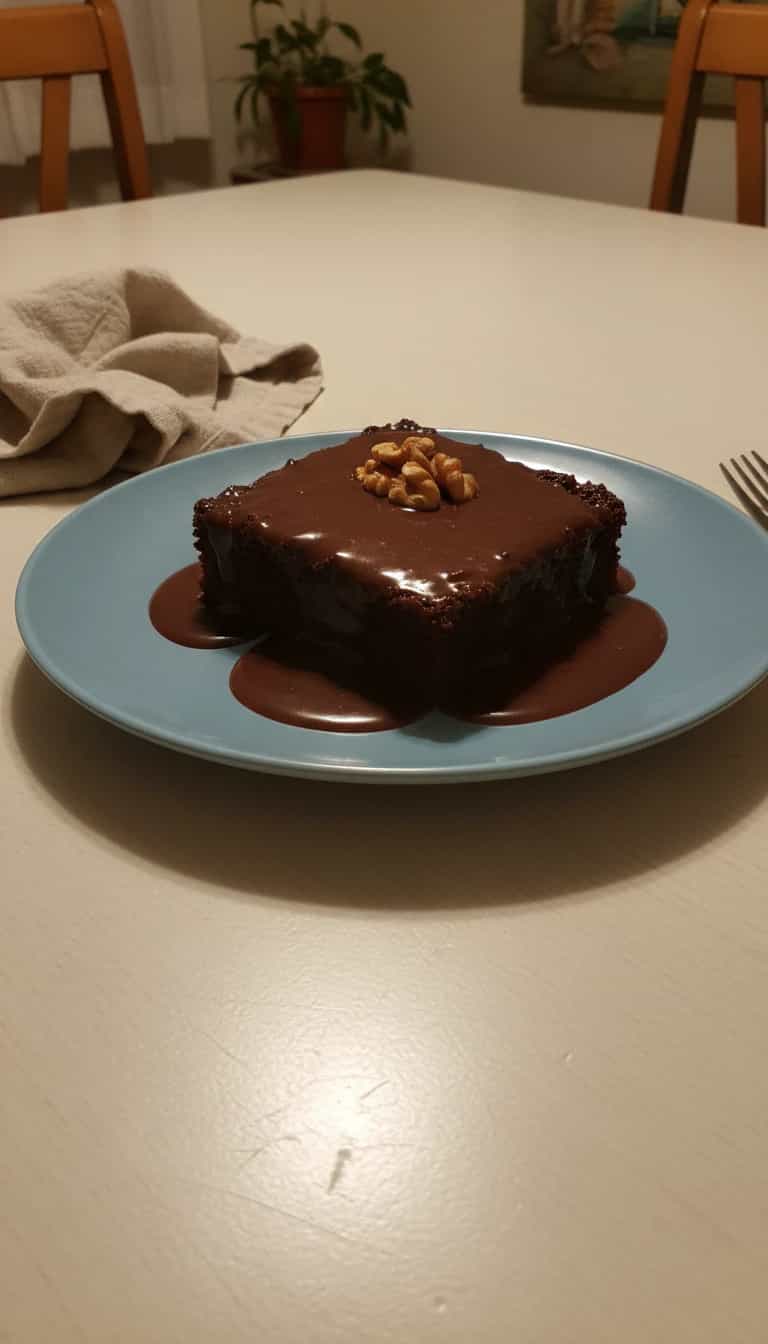 Foto deliciosa de Brownie de Chocolate Sem Glúten pronta para servir - Brownies & Cookies