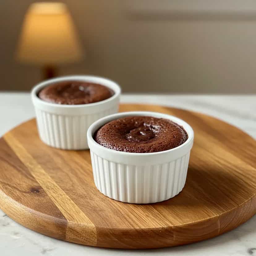 Foto deliciosa de Brownie de Micro-ondas Rápido pronta para servir - Brownies & Cookies