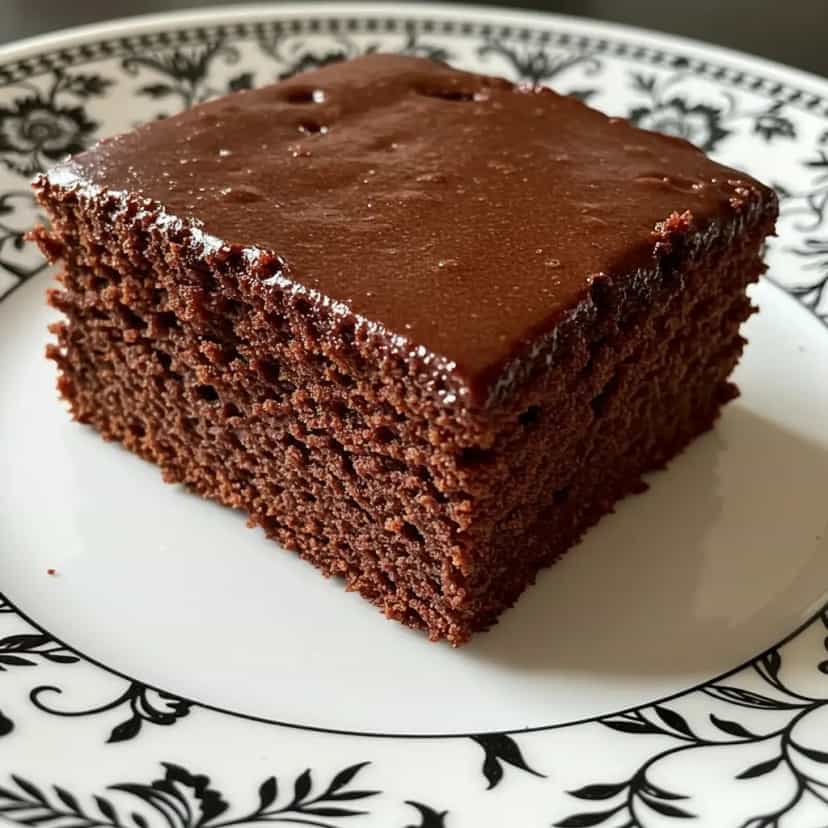 Foto deliciosa de Brownie de Nescau (sem ovos) pronta para servir - Brownies & Cookies
