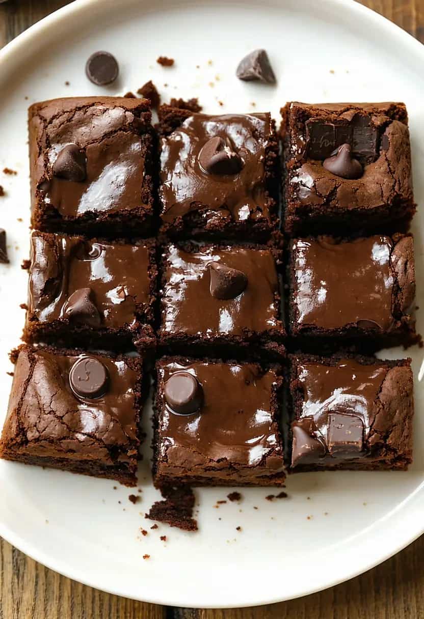 Brownie Fit de Chocolate