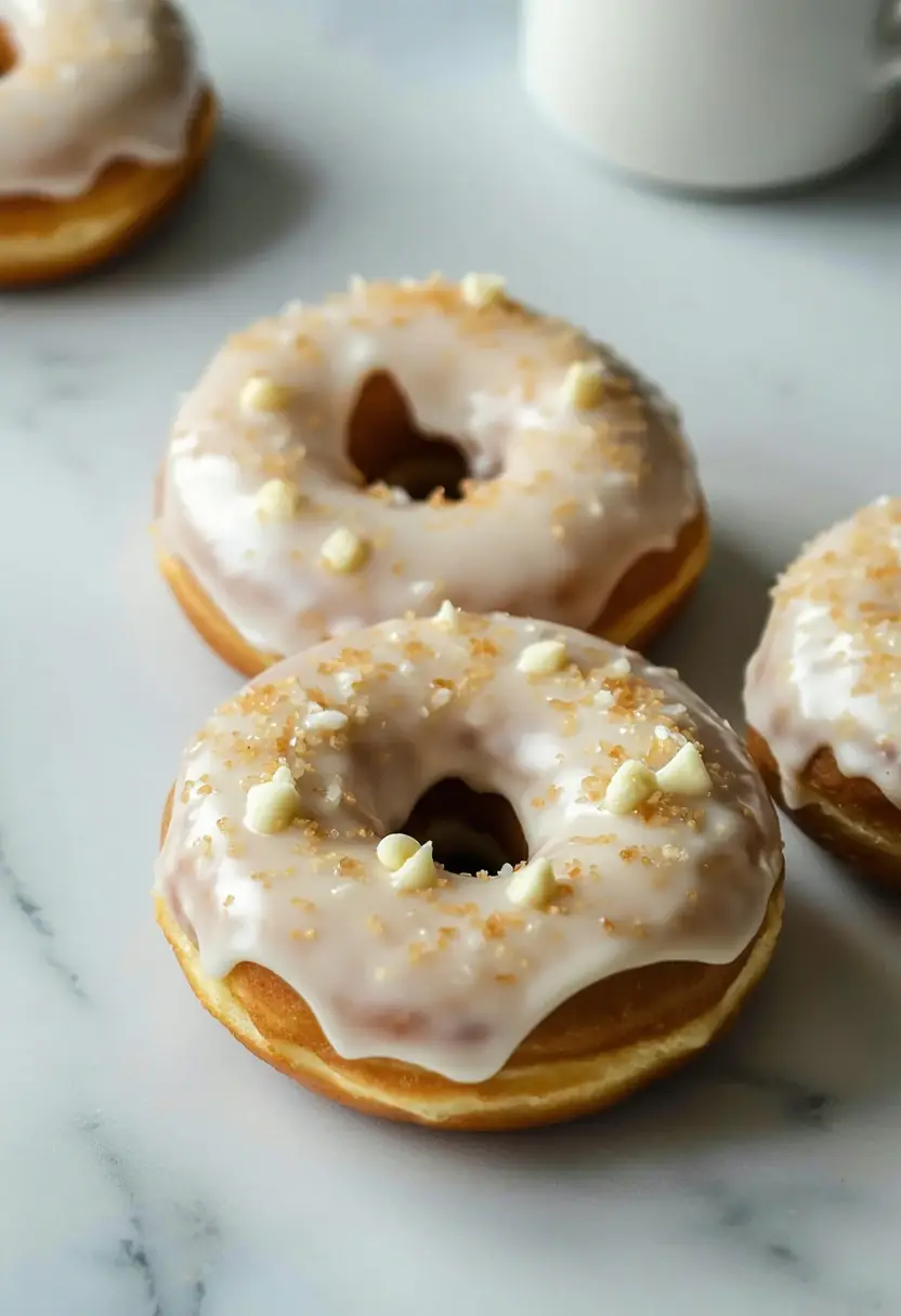 Donuts com Cobertura de Manteiga